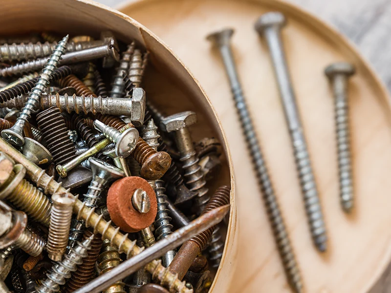 Ytbehandlingsprocess för bultar - Precisionskomponenter